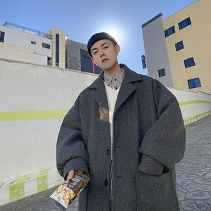2020 Overcoat Mens Japanese Streetwear